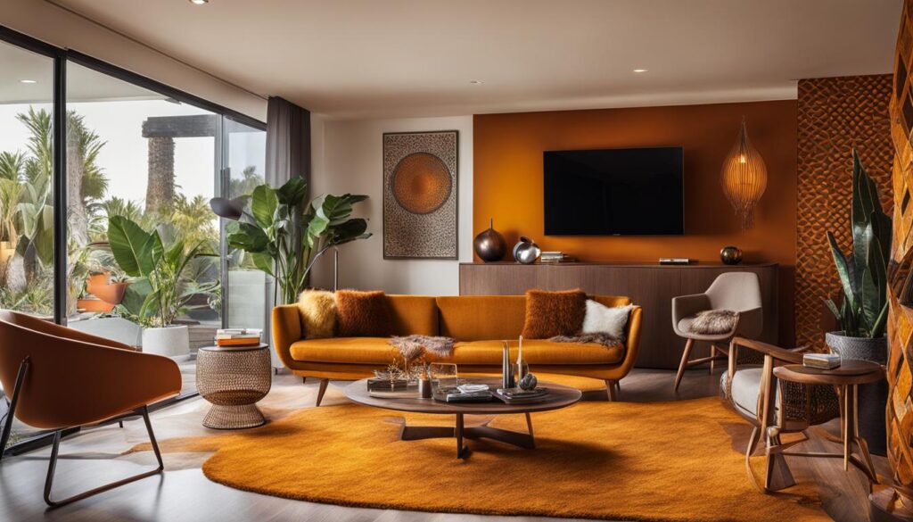 1970s style interior