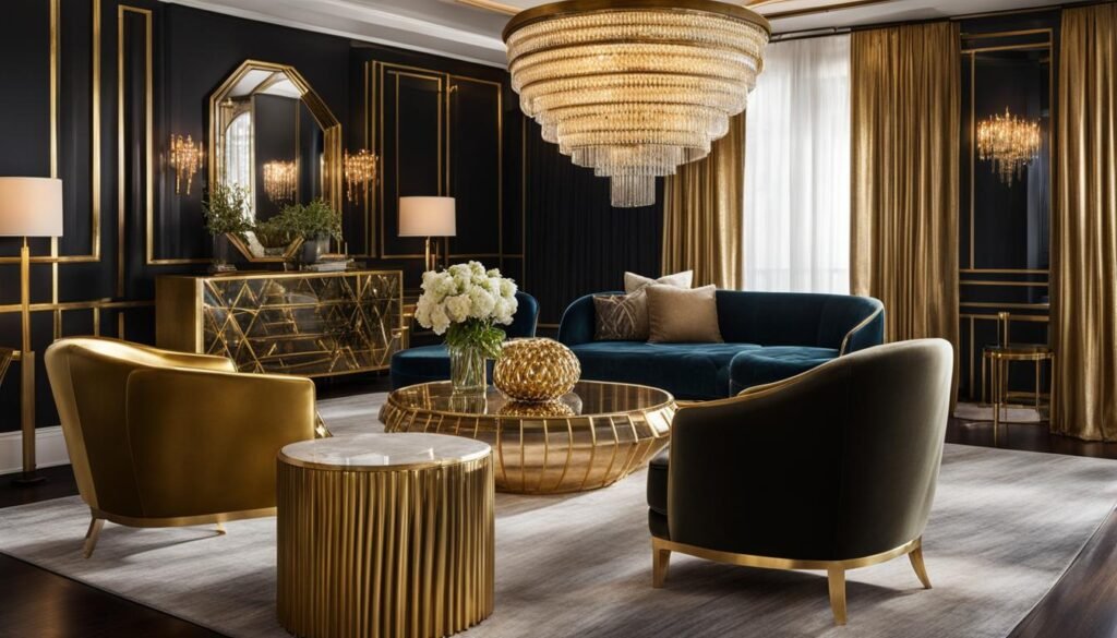 Art Deco Furniture Shining
