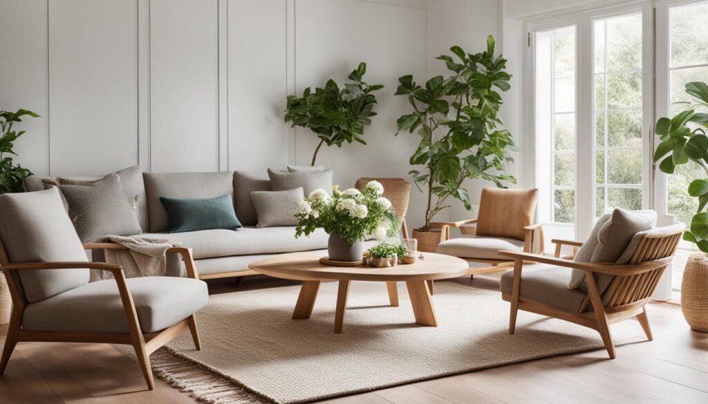Authentic Scandinavian Interior with Natural Materials