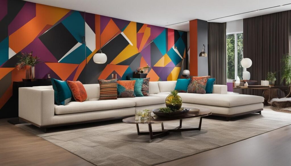 Bold Wall Treatments in Contemporary Interior Design
