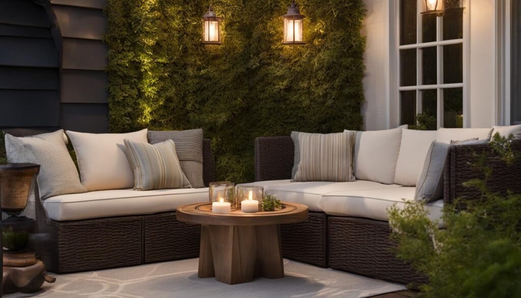 Cozy Nook in Outdoor Space