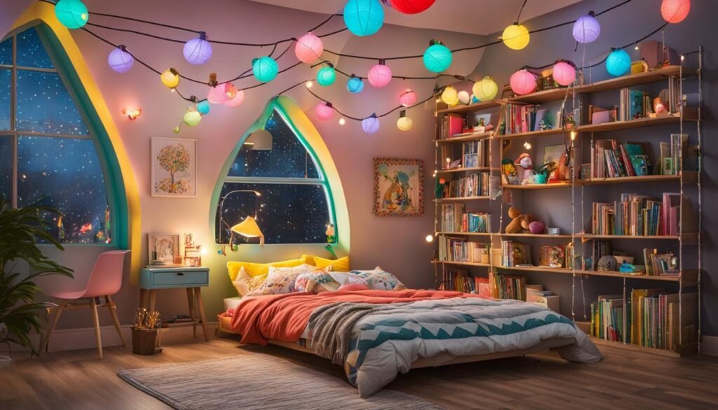 Creative Kids Room Decoration with Novelty Lighting