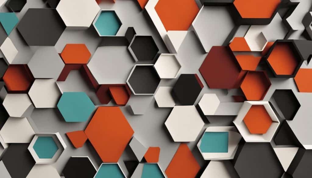 Creative Wall Design Featuring Cutouts