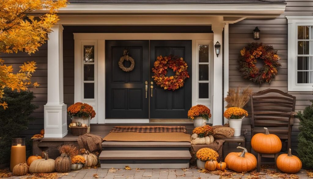 DIY fall porch decor inspiration