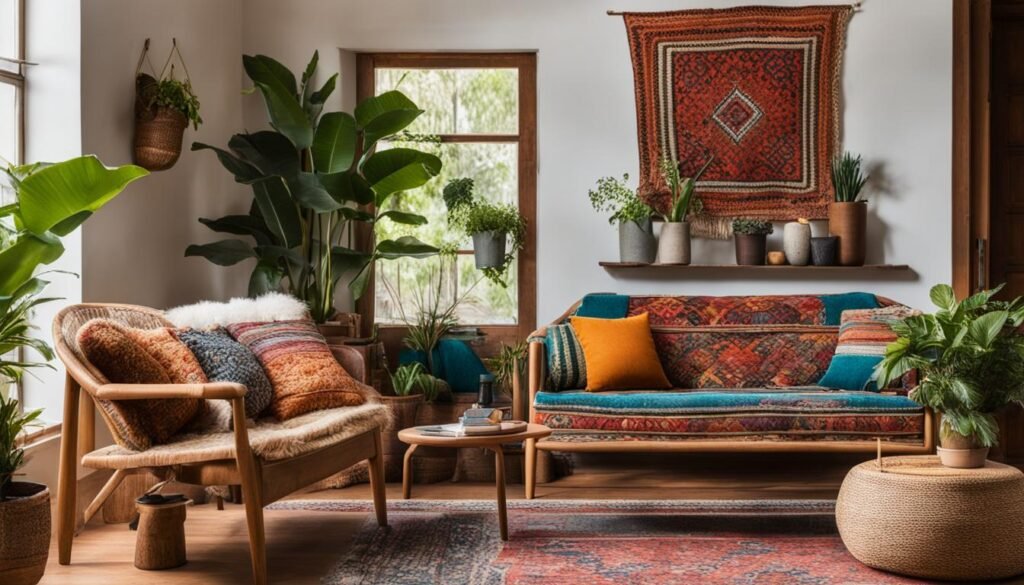 Eclectic Bohemian Style Furniture
