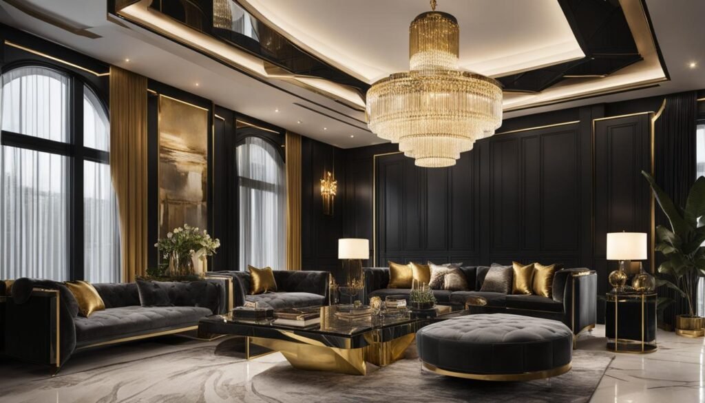 Elegant Art Deco Lighting