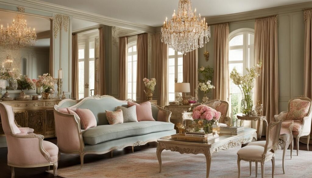 French-inspired furniture