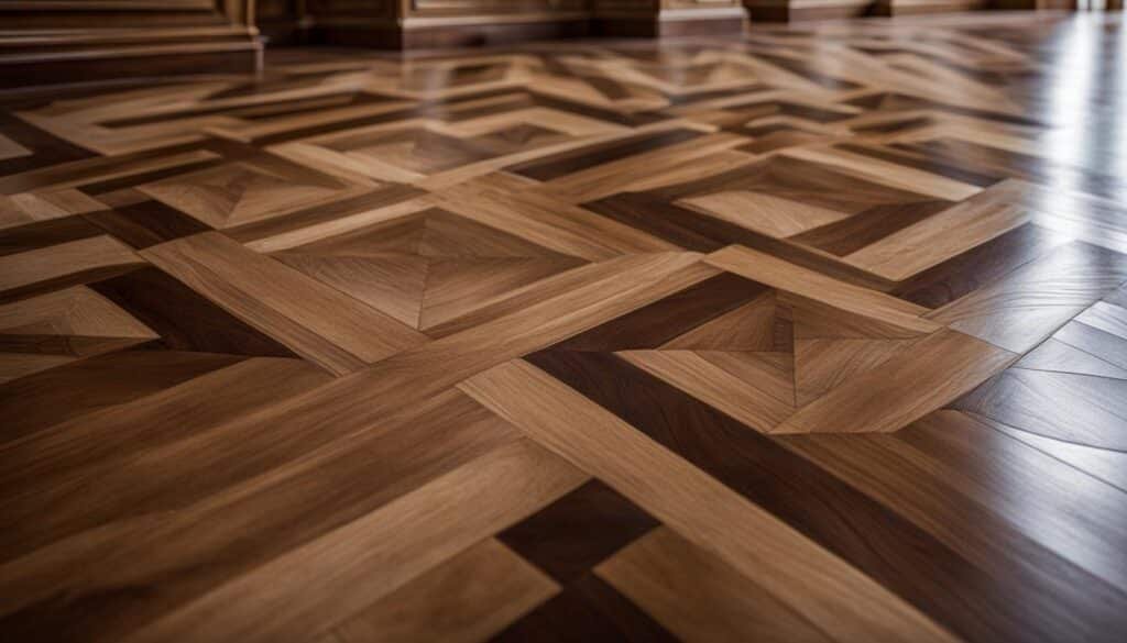 Haussmannian parquet floor in a Parisian apartment
