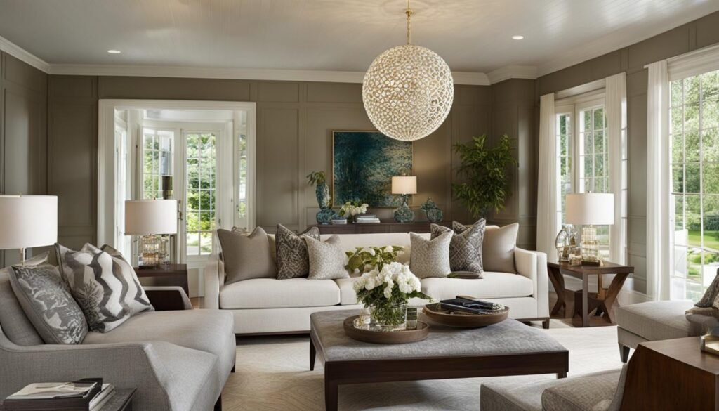 Home Interior Design with Proportionate Furniture