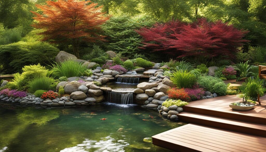 Inexpensive backyard improvements with water features
