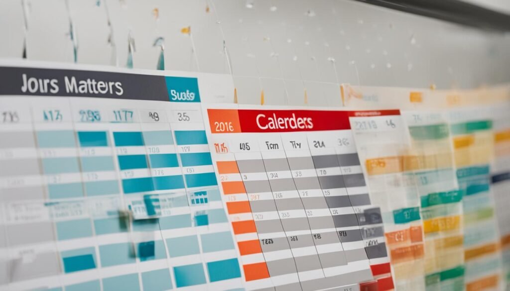 Mattress Deals Calendar