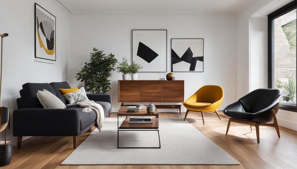 Modern Scandinavian Design Contrast