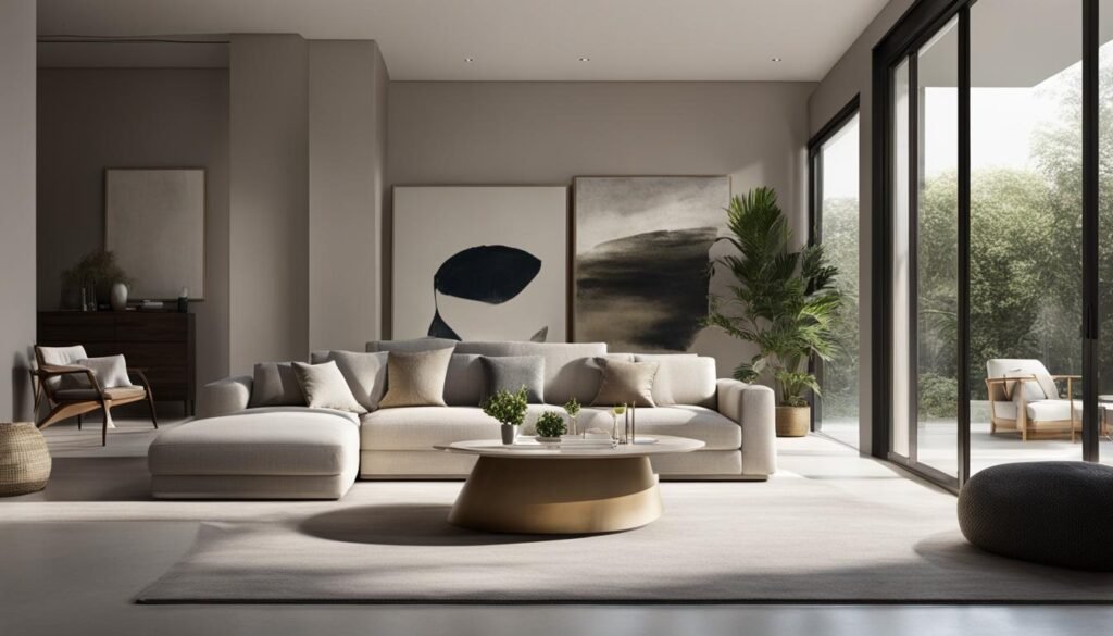 Natural lighting in minimalist home design