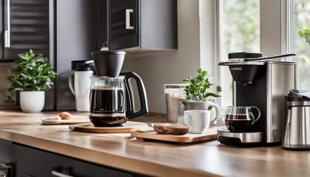 Organized Coffee Station Decor