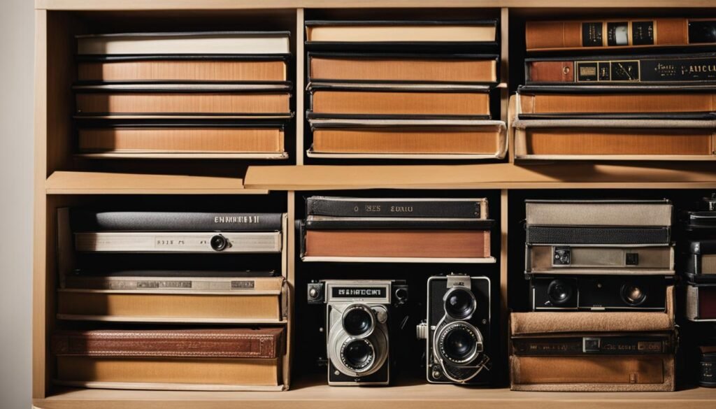 Organizing photo albums for preservation