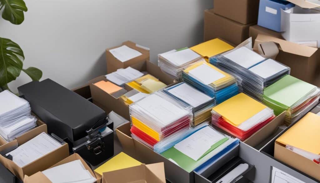 Paperwork organization ideas