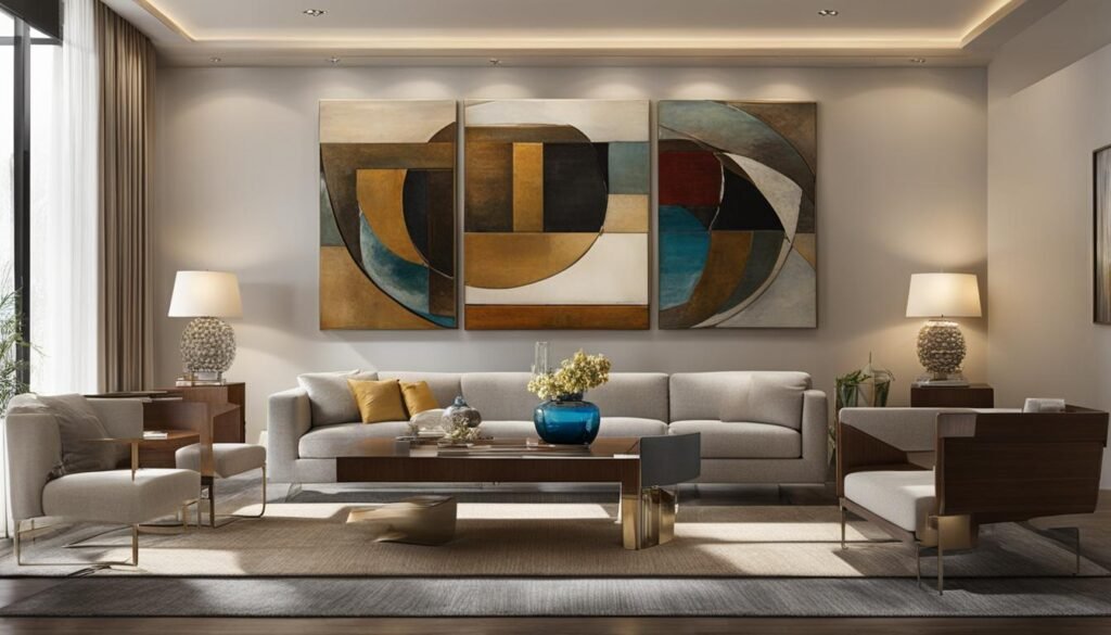 Proper Artwork Sizing in Room Design