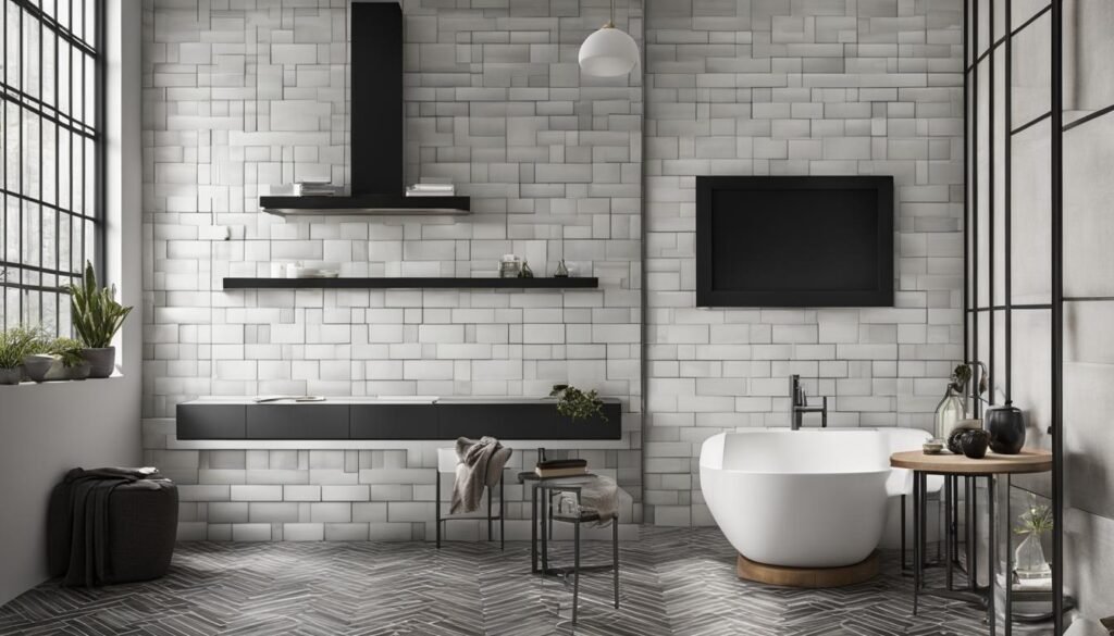 Scalloped and Stacked Tile Design Trends