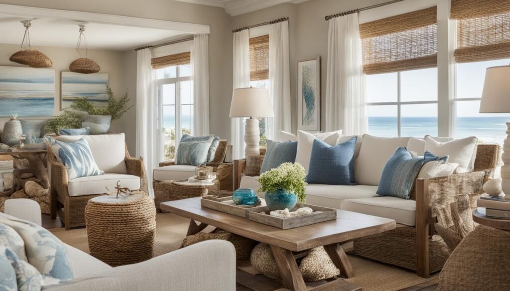 Seaside interior design elements