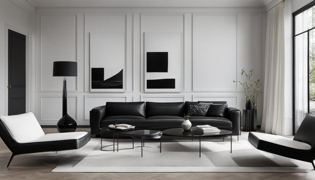 Timeless Black and White Decor