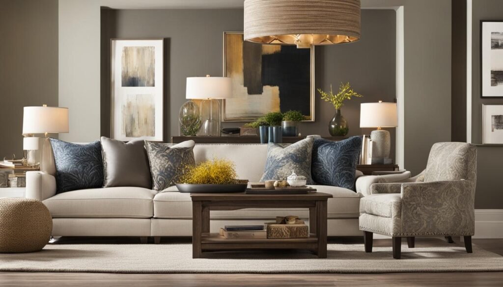 Transitional style interior