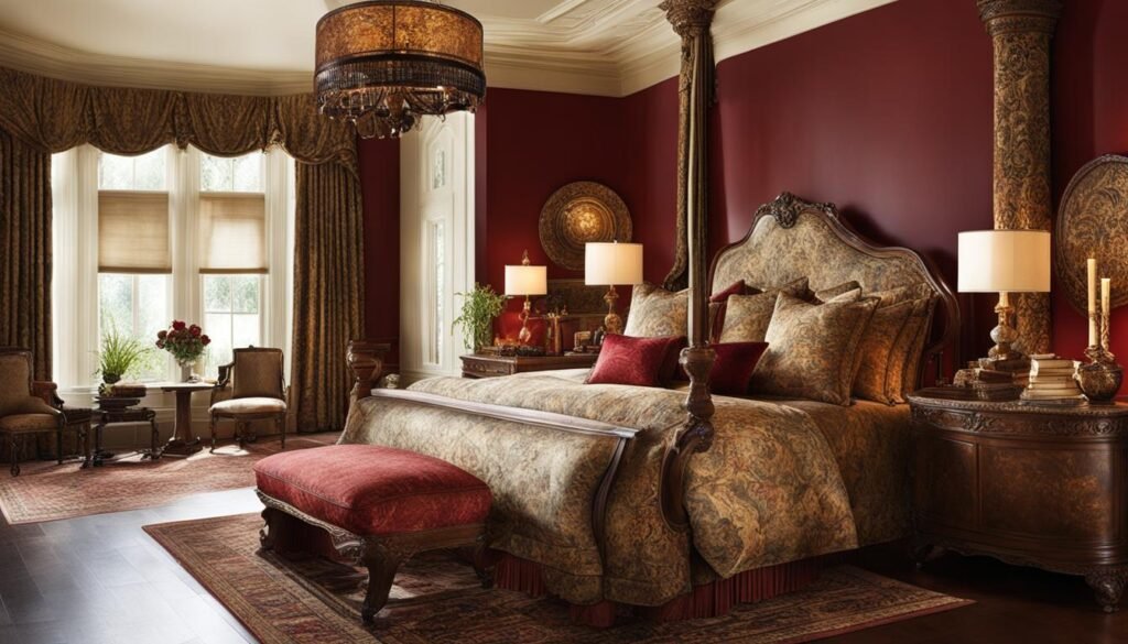 antiquity in bedroom designs