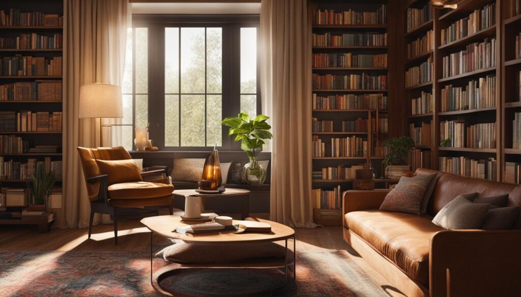 book-themed decorations