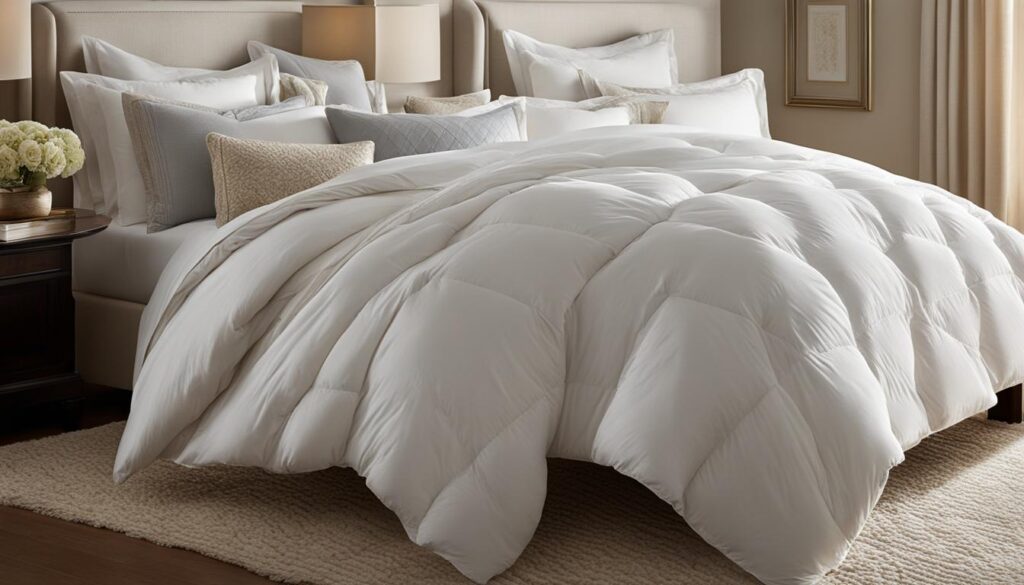 caring for luxury fluffy duvet inserts