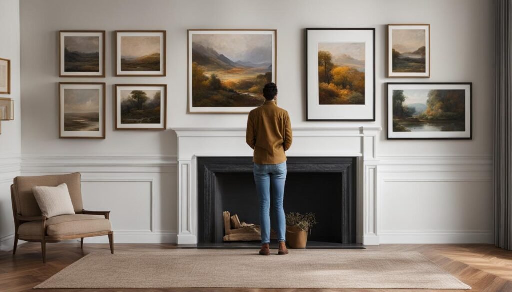 choosing art for living room