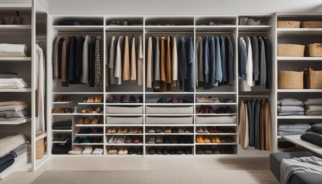 closet organization ideas