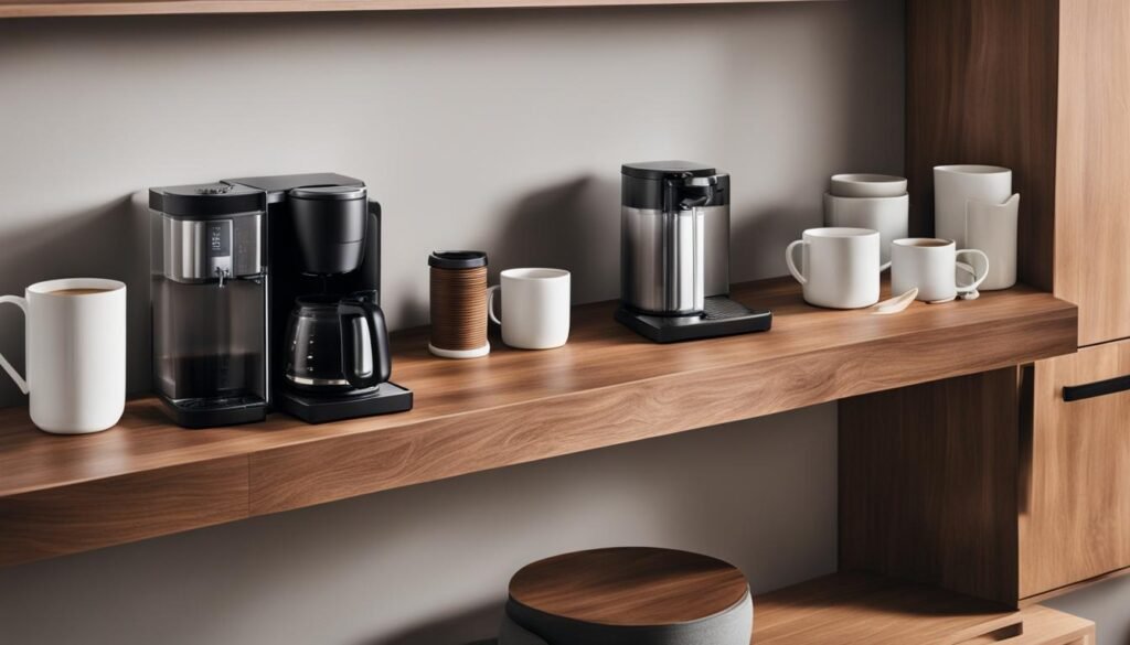 coffee station organization