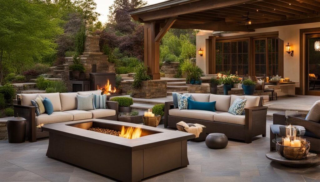 comfortable outdoor furniture