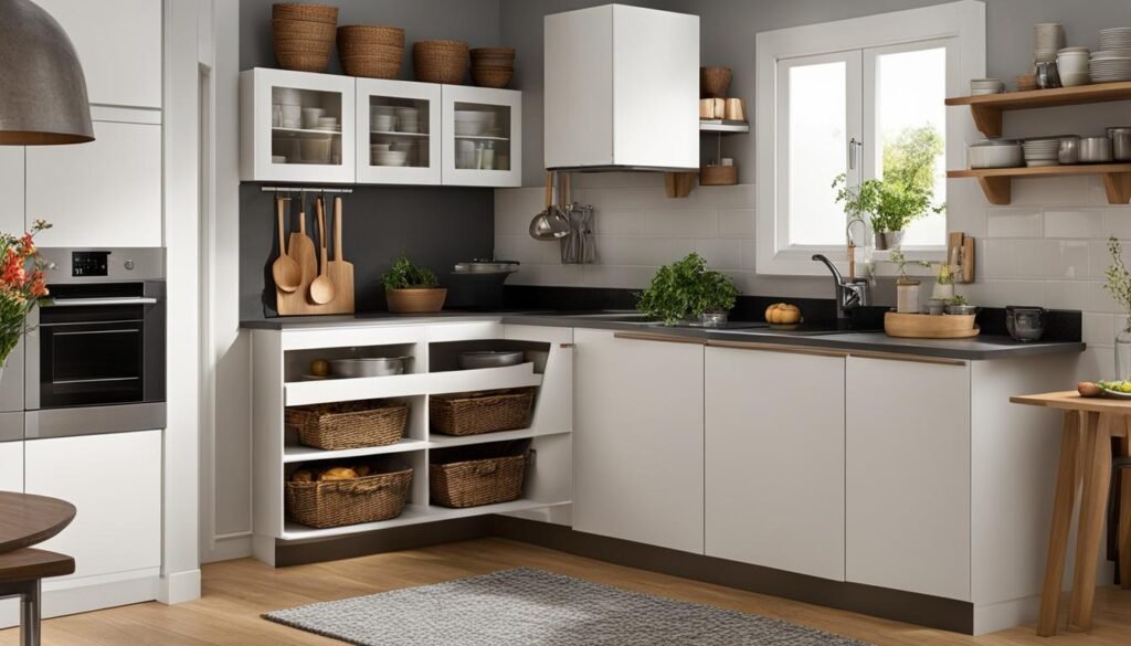 compact kitchen storage solutions