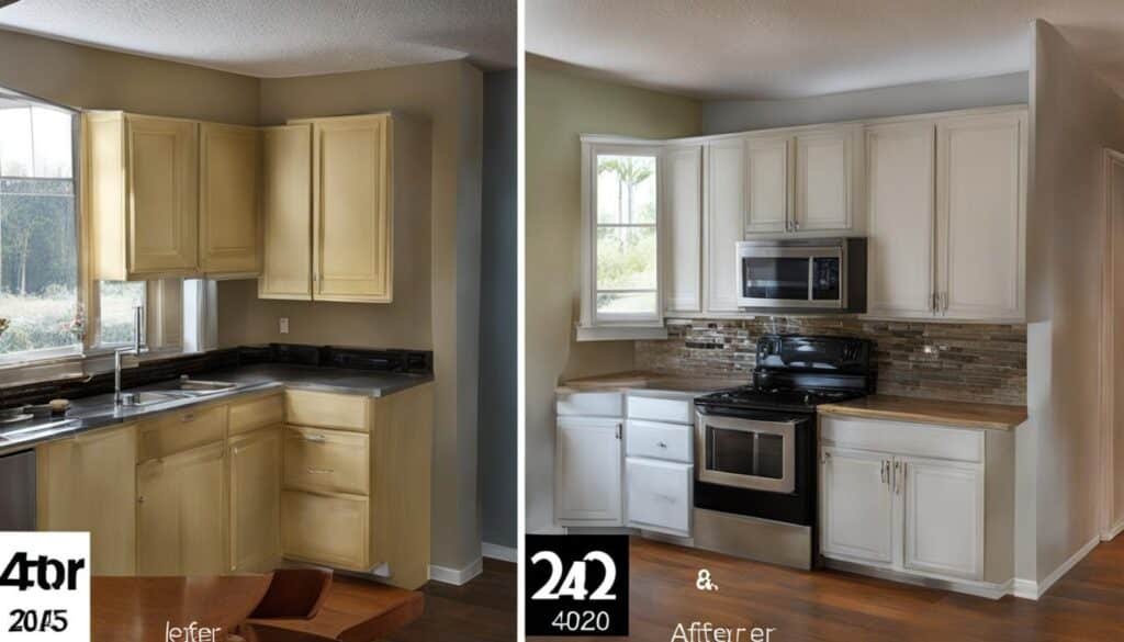 cost-effective cabinet painting