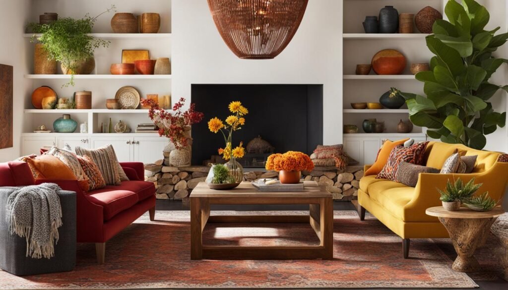 cozy eclectic decor