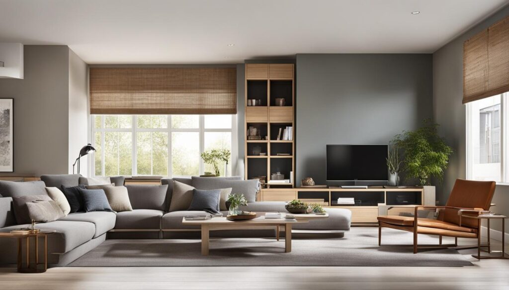 declutter and organize space