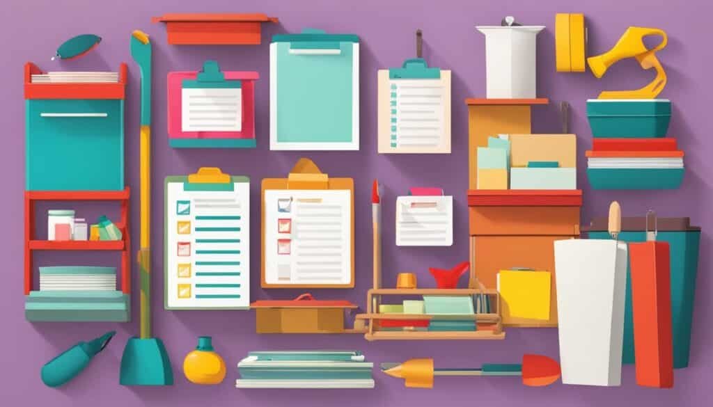 decluttering checklist