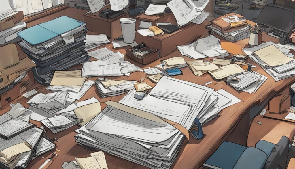 desk organizing tips