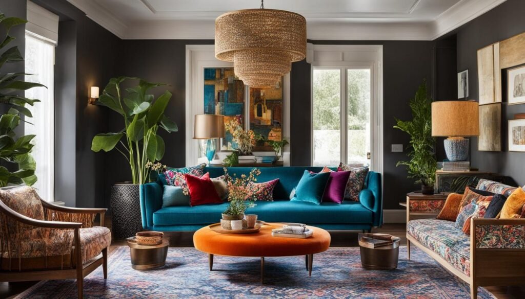 eclectic interior design