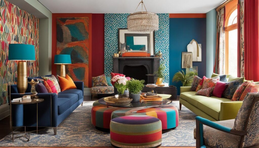 eclectic wall coverings