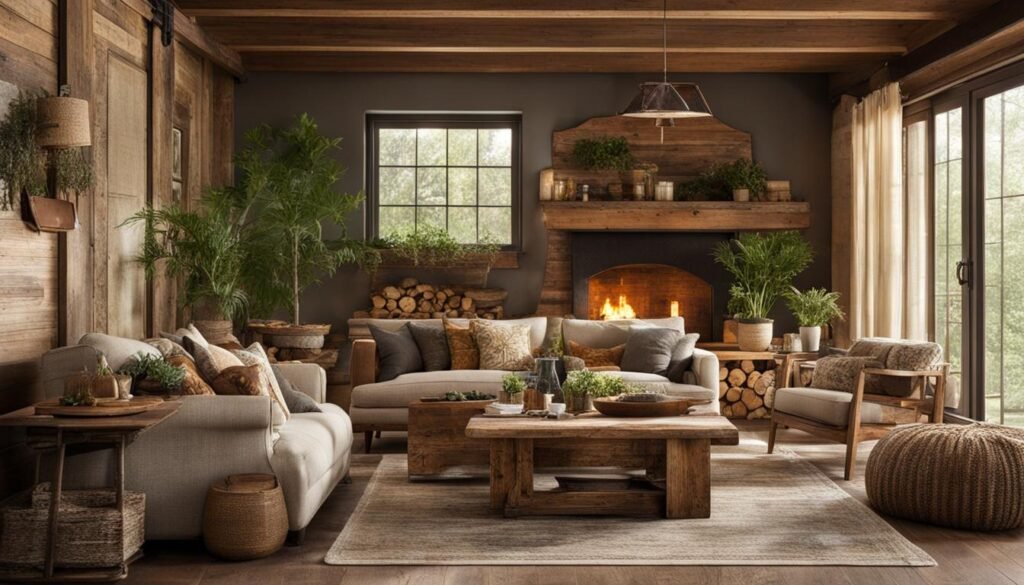 environmentally friendly rustic style