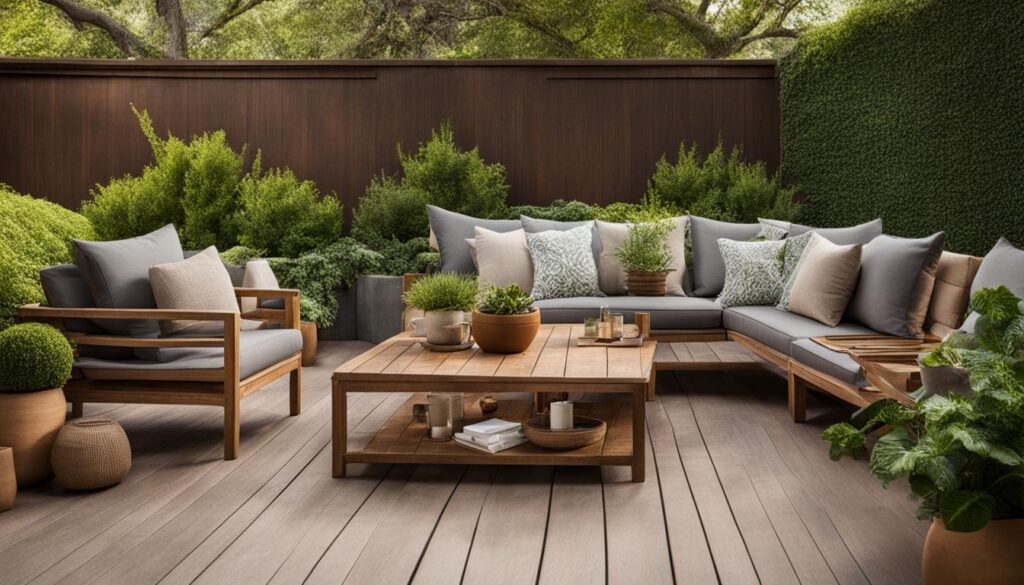fabric outdoor furniture