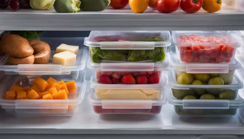 freezer drawer organization