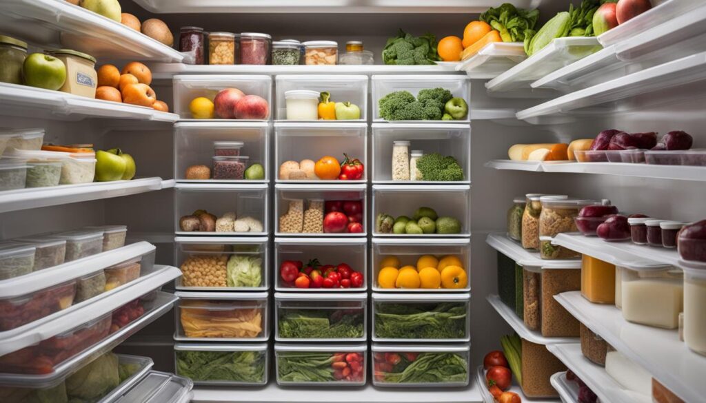 fridge organization
