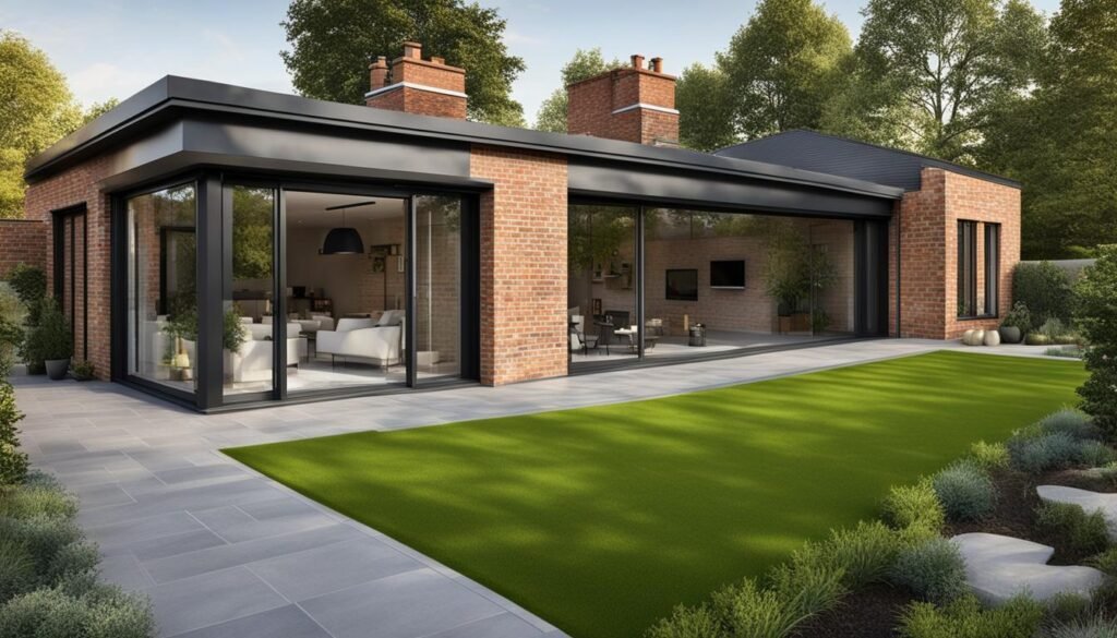 fusion of modern and traditional styles