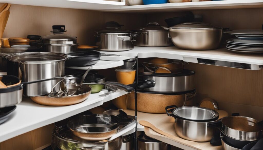 how to organize kitchen cabinets