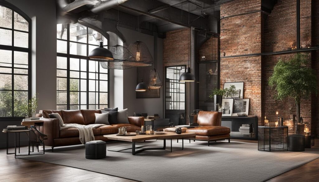 industrial interior design elements