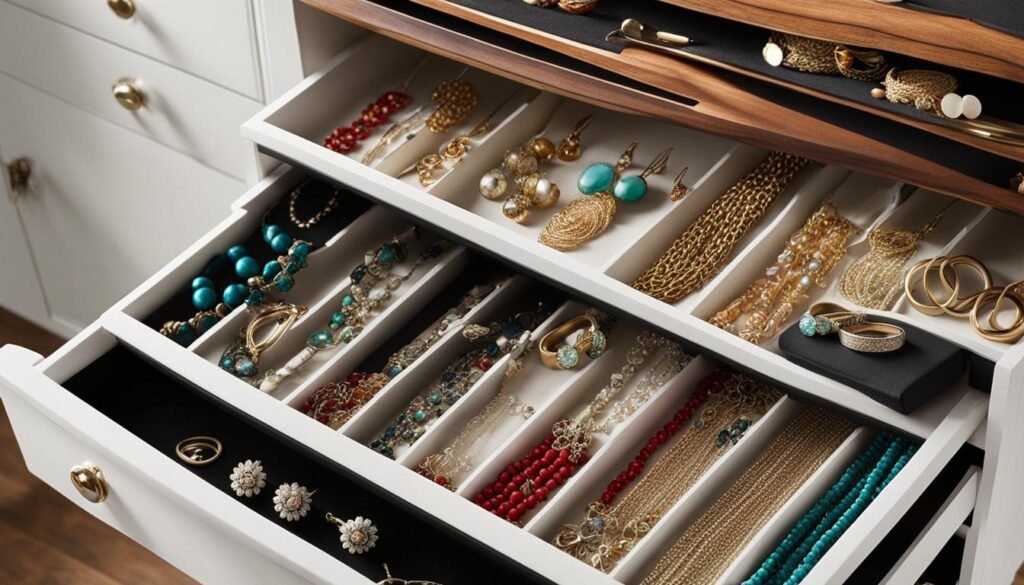 jewelry organizing ideas