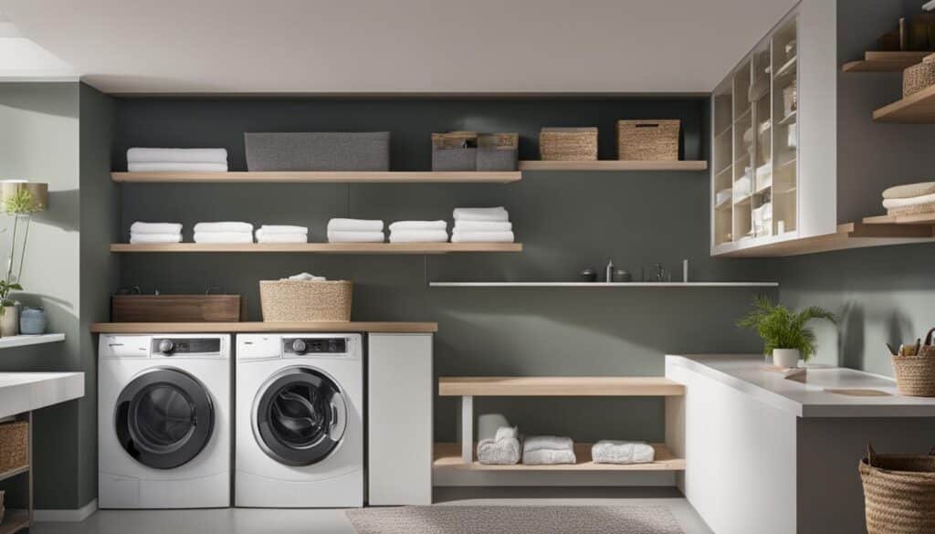laundry room organization