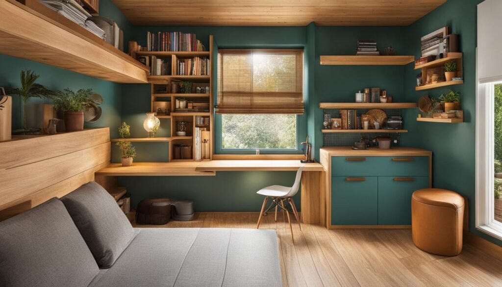 maximizing storage in a tiny house